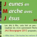 Bannière JMJ Bourgogne 2013