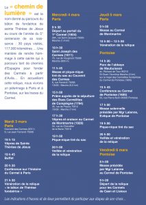 Tract Bâton de lumière_verso