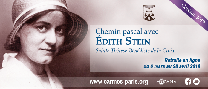 Carême 2019 Chemin Pascal Avec édith Stein Province De - 